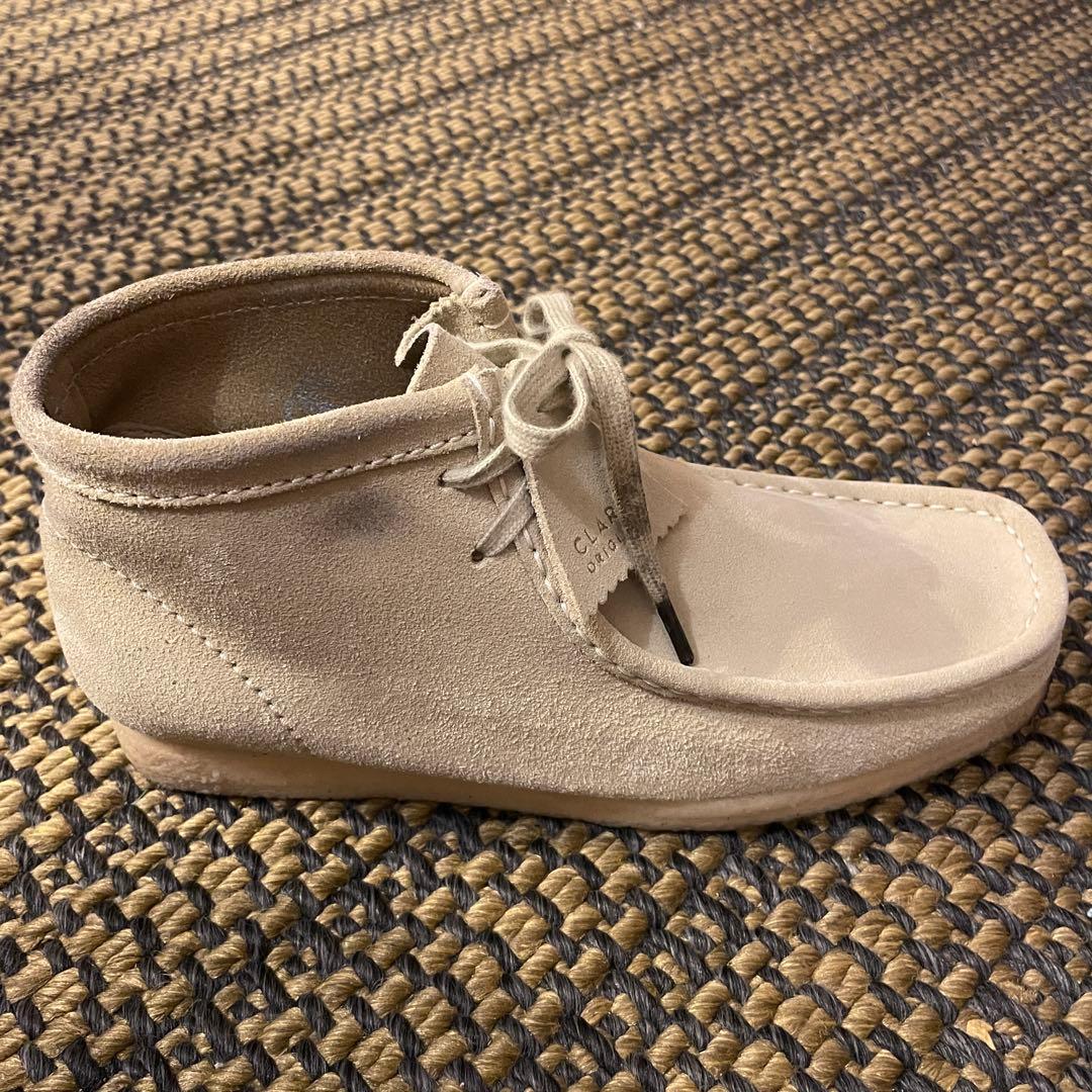 CLARKS クラークス ワラビー UK8 26センチ メープル スウェード