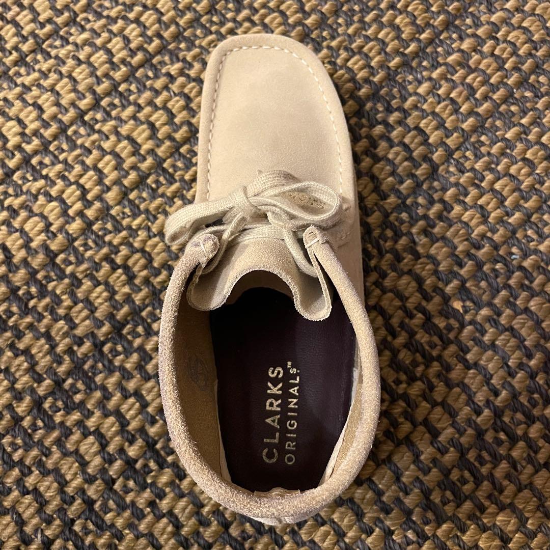 CLARKS クラークス ワラビー UK8 26センチ メープル スウェード