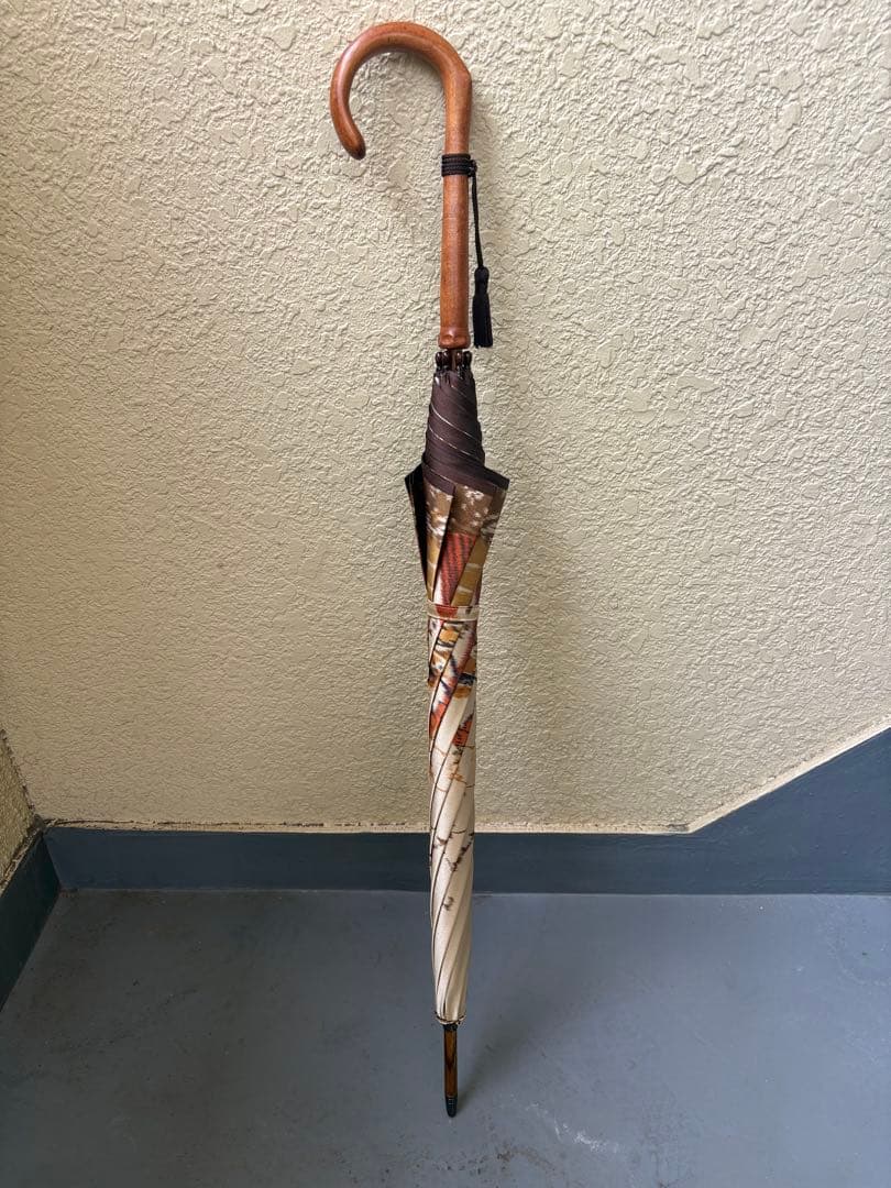 めっちゃお値下げ！モンブランヤマグチの長傘 木製ハンドル