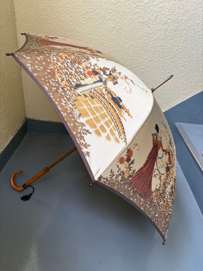 めっちゃお値下げ！モンブランヤマグチの長傘 木製ハンドル