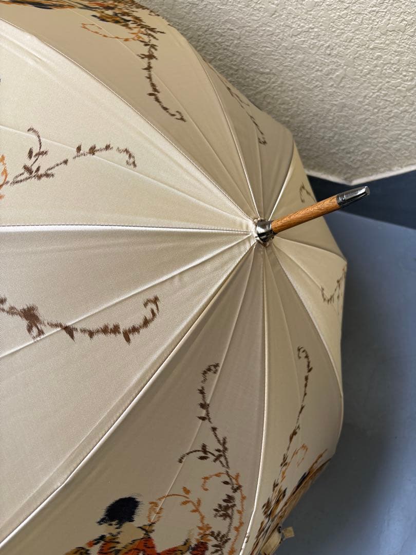 めっちゃお値下げ！モンブランヤマグチの長傘 木製ハンドル