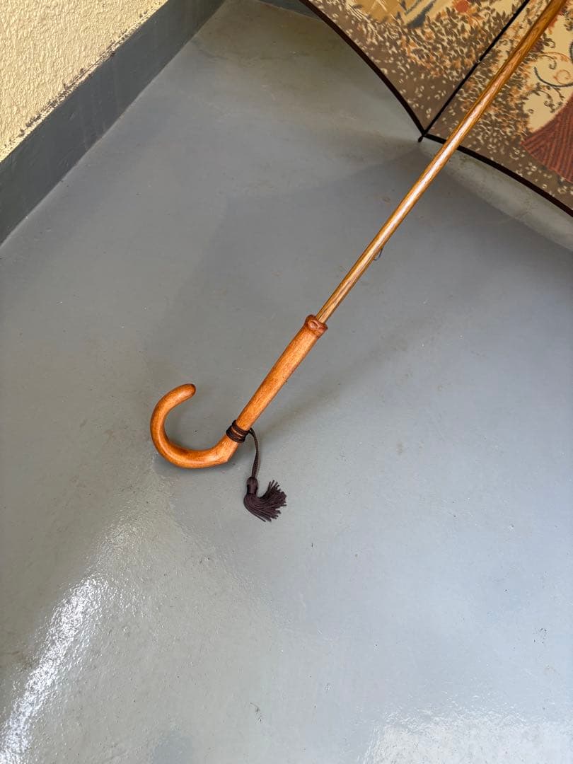 めっちゃお値下げ！モンブランヤマグチの長傘 木製ハンドル