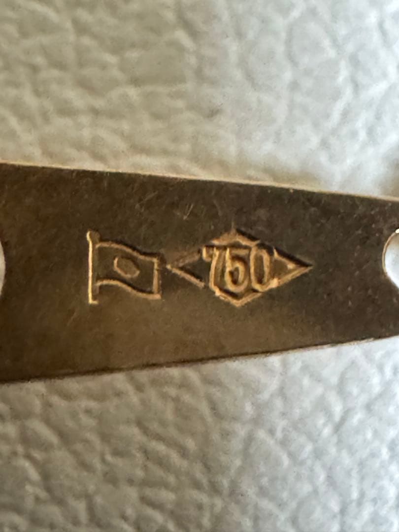 【12g】　k18 ネックレス