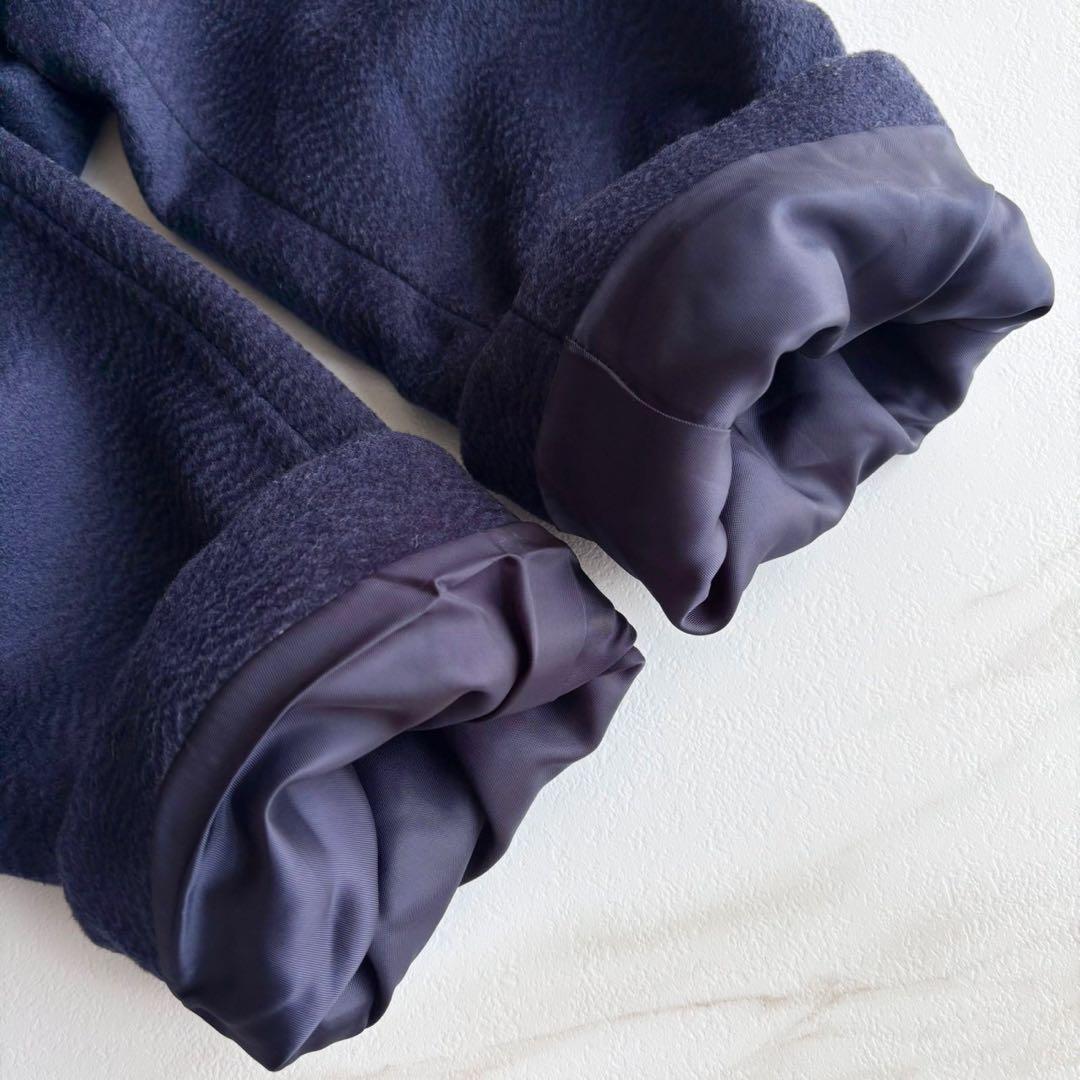 大きいサイズ13+◆美品 レリアン カシミヤ100 ロング チェスター コート