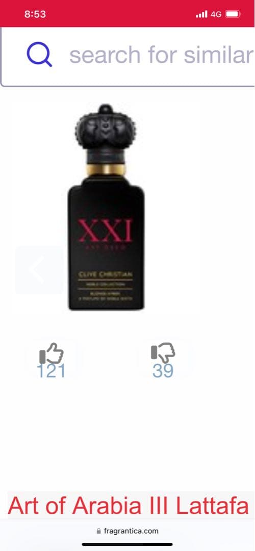 Lattafa Art of Arabia III マリオン様