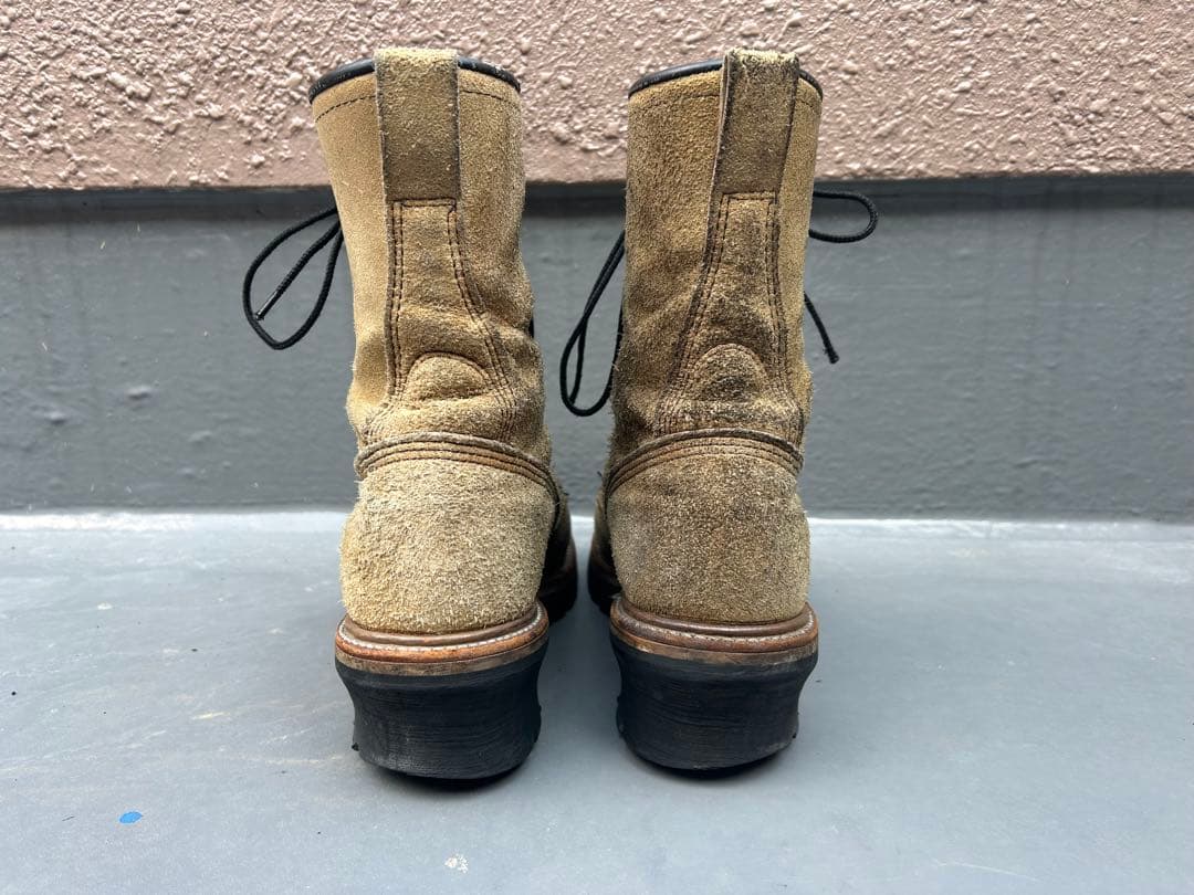 レッドウィング　ロガーブーツ　ラフアウト　8D