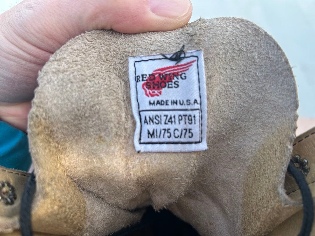 レッドウィング　ロガーブーツ　ラフアウト　8D