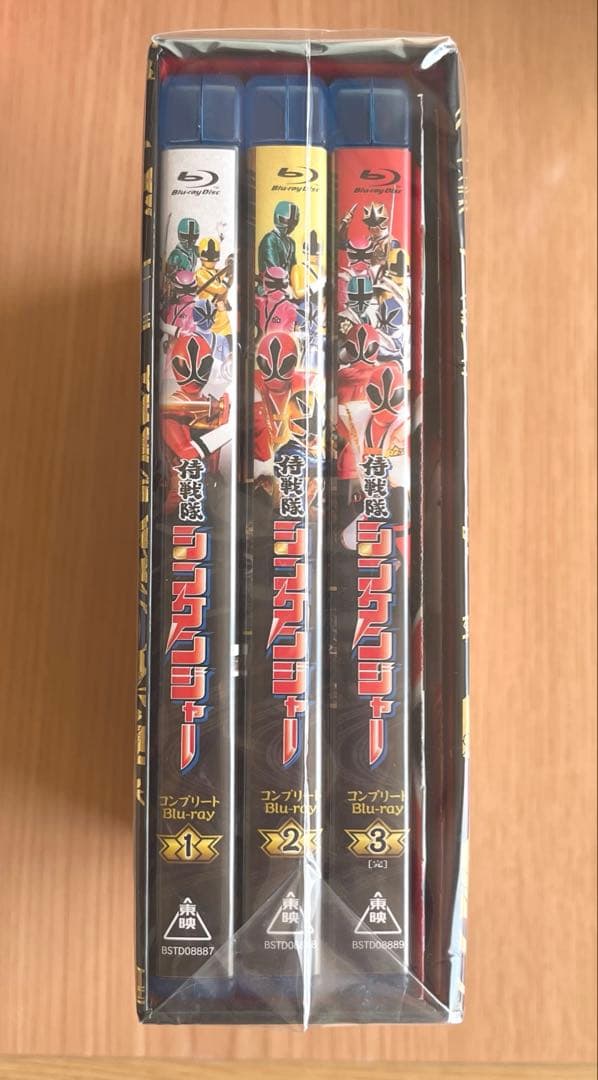 新品【初回限定】侍戦隊シンケンジャー コンプリートBlu-ray 1〜3 セット