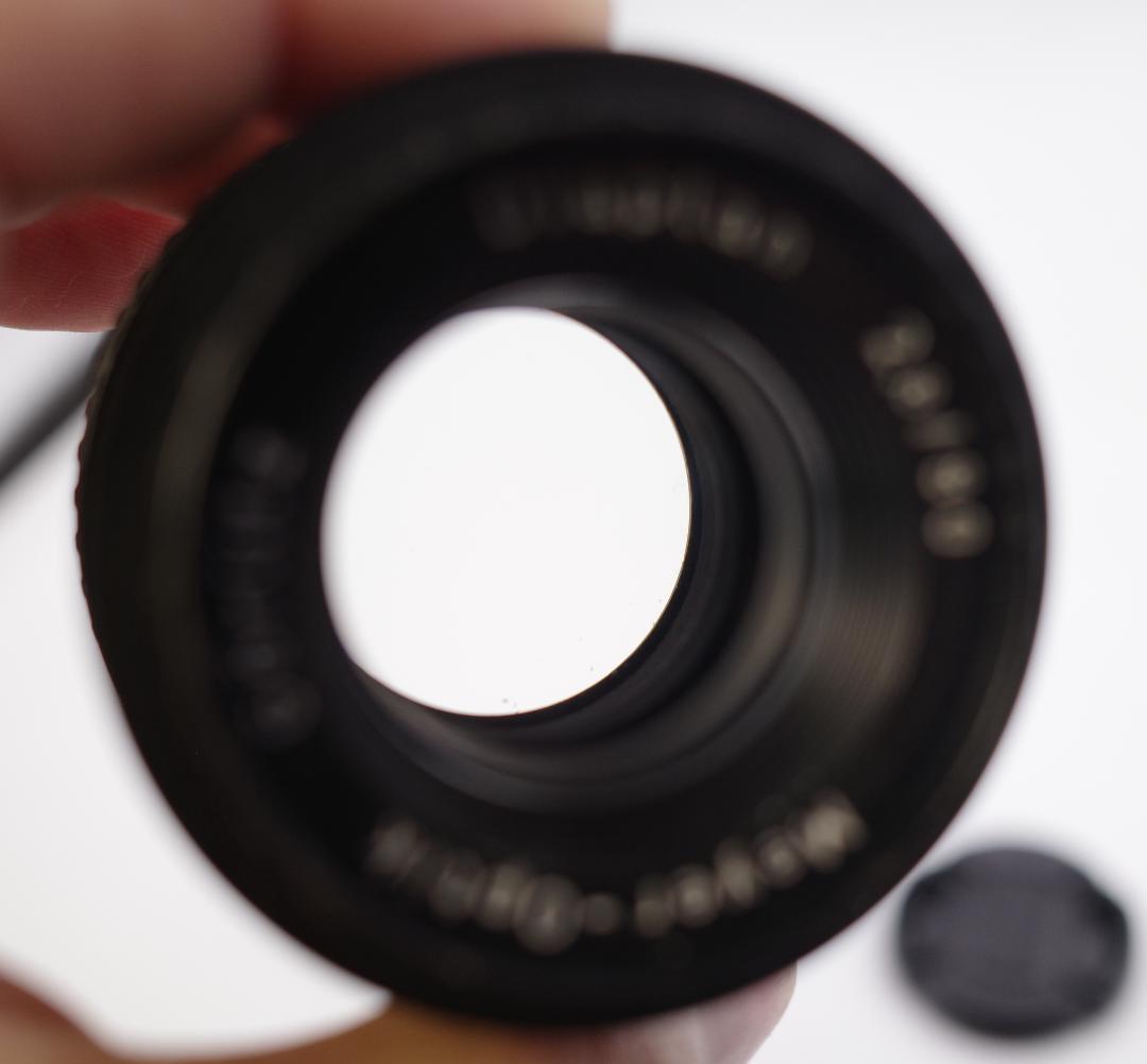 23　未使用　バブルボケレンズ　Diaplan（Pentacon)80mmM42