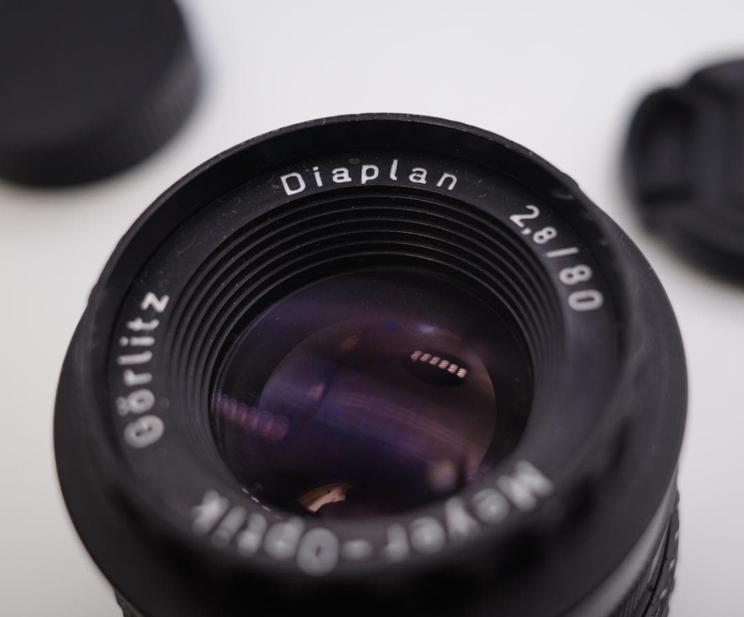 23　未使用　バブルボケレンズ　Diaplan（Pentacon)80mmM42