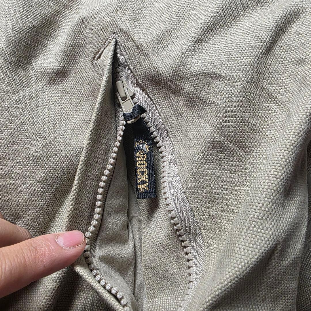 ROCKYロッキーダック地デトロイトジャケット短丈襟コーデュロイカバーオールXL