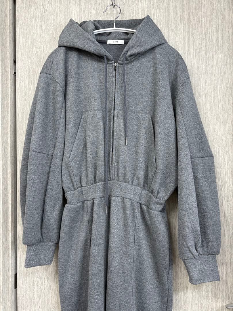 CLANE HOODED SWEAT ALL IN ONE サイズ1