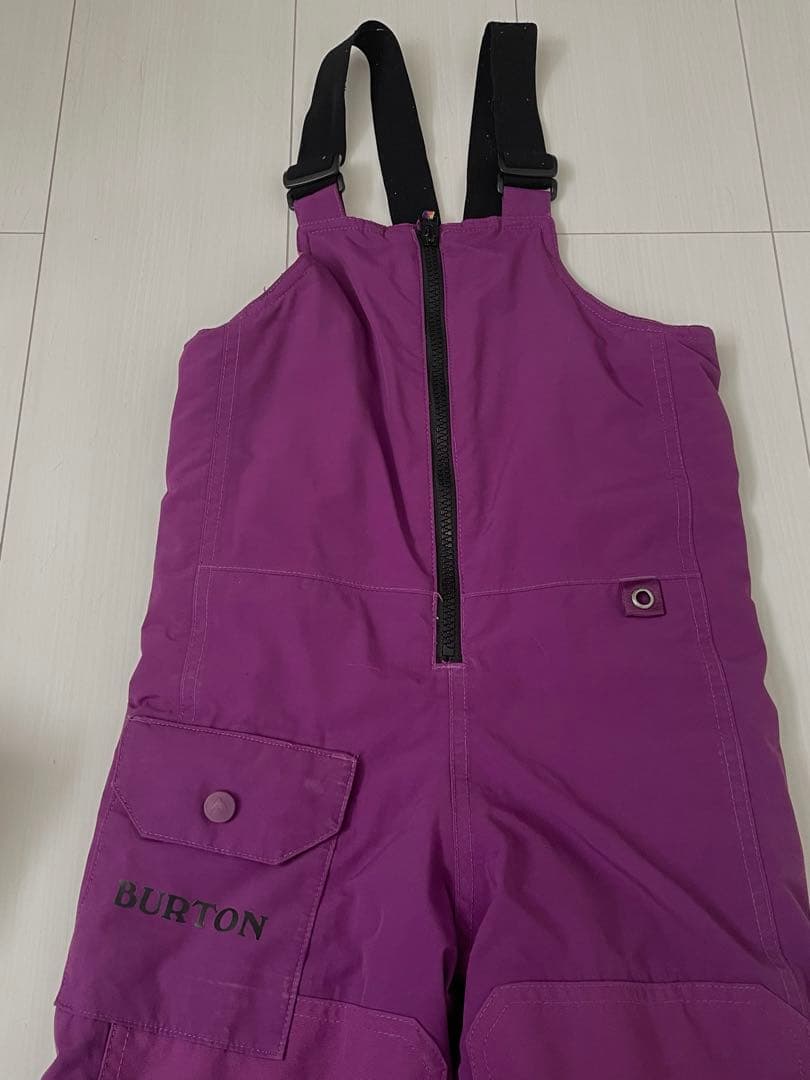 BURTON 子ども用 スノーボードウェア ジャケット　ビブパンツ　5T 4T