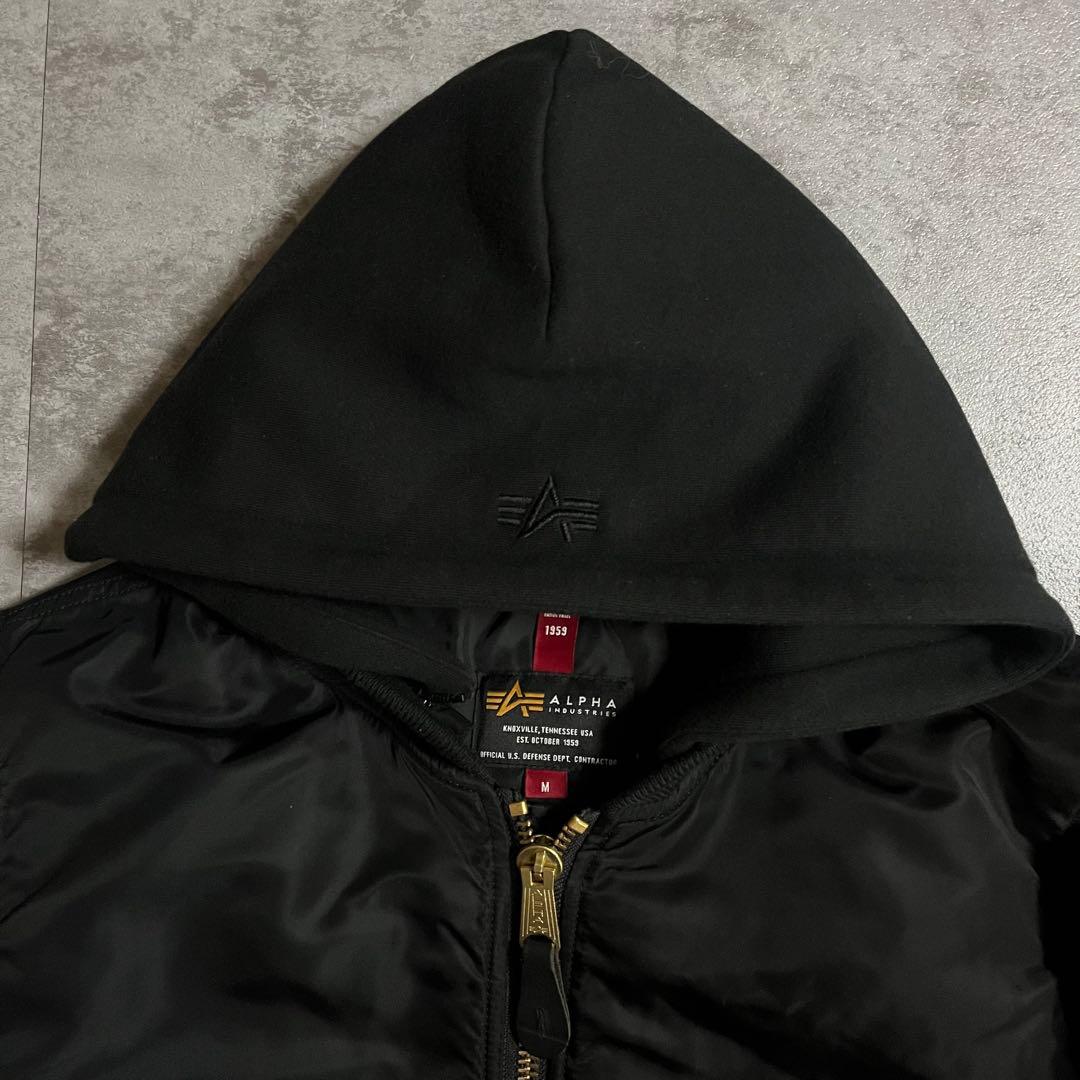 美品　アルファインダストリーズ MA-1 NATUS Flight Jacket