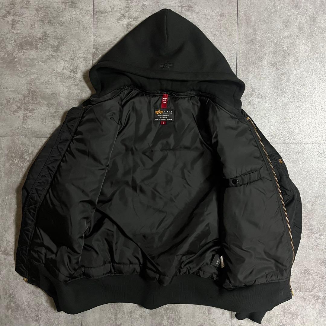美品　アルファインダストリーズ MA-1 NATUS Flight Jacket