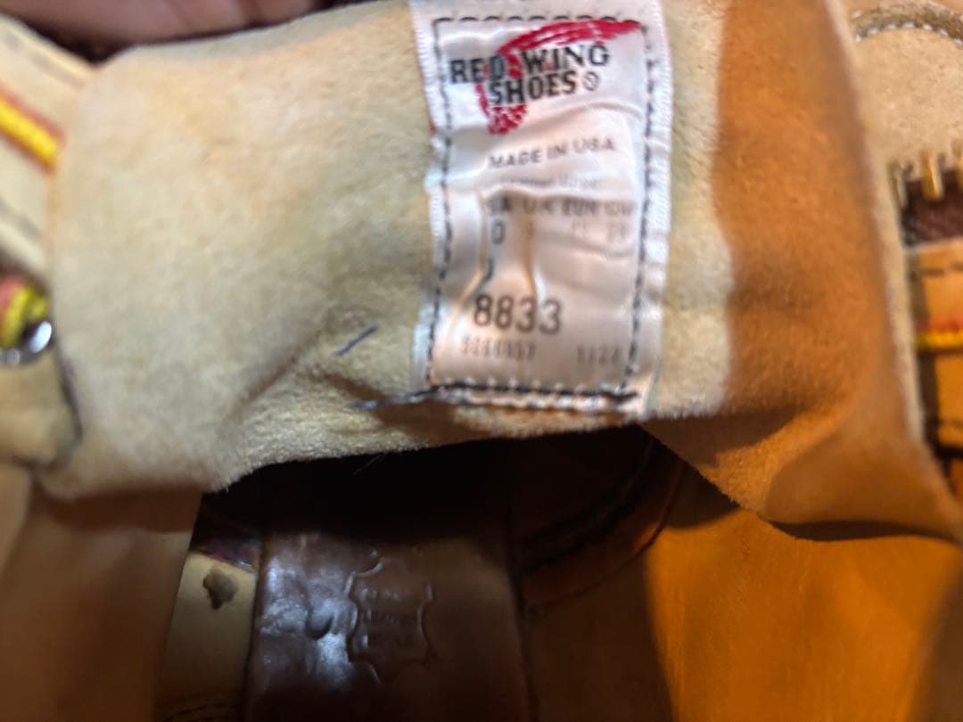 レッドウィング　8833 6-INCH CLASSIC MOC