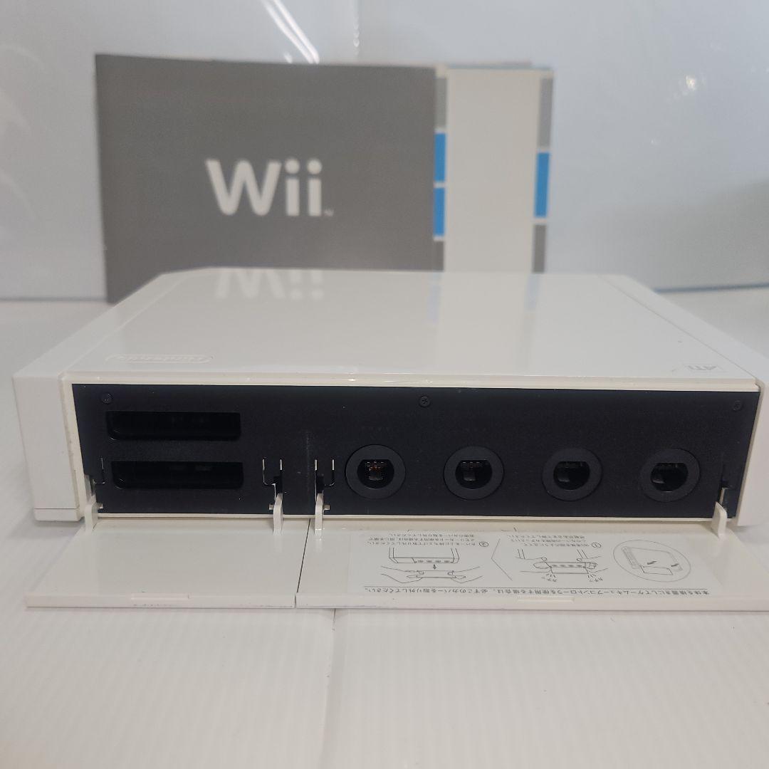 【中古品　動作確認済】Nintendo Wii RVL-001-WD　ホワイト