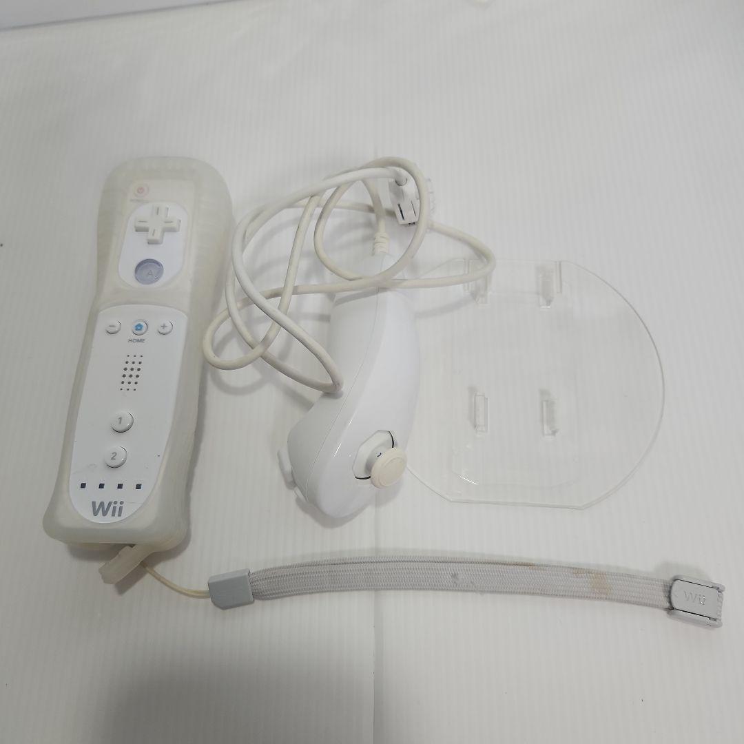 【中古品　動作確認済】Nintendo Wii RVL-001-WD　ホワイト