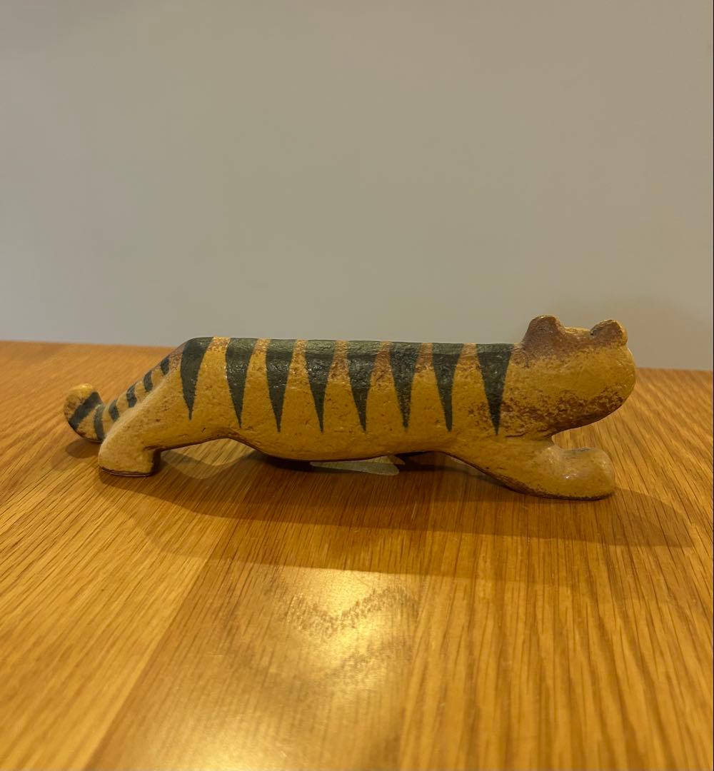リサラーソン Lisa Larson Tiger トラ 陶器 置き物