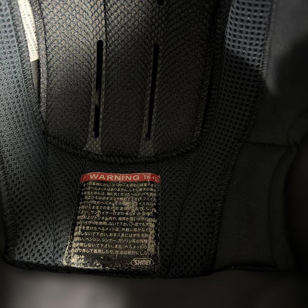 SHOEI J-Cruise ジェットヘルメット ホワイト/ブルー Lサイズ