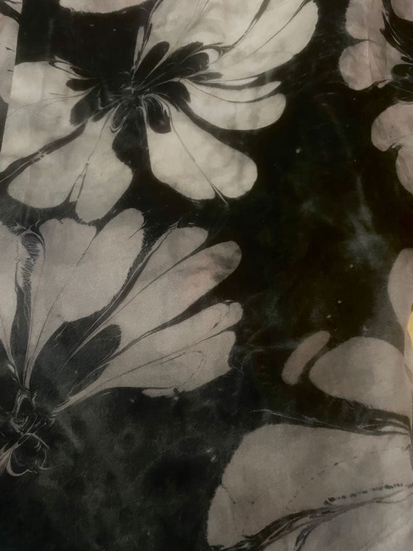 DRIES VAN NOTEN 25ss シルク ドローストリング カーゴパンツ