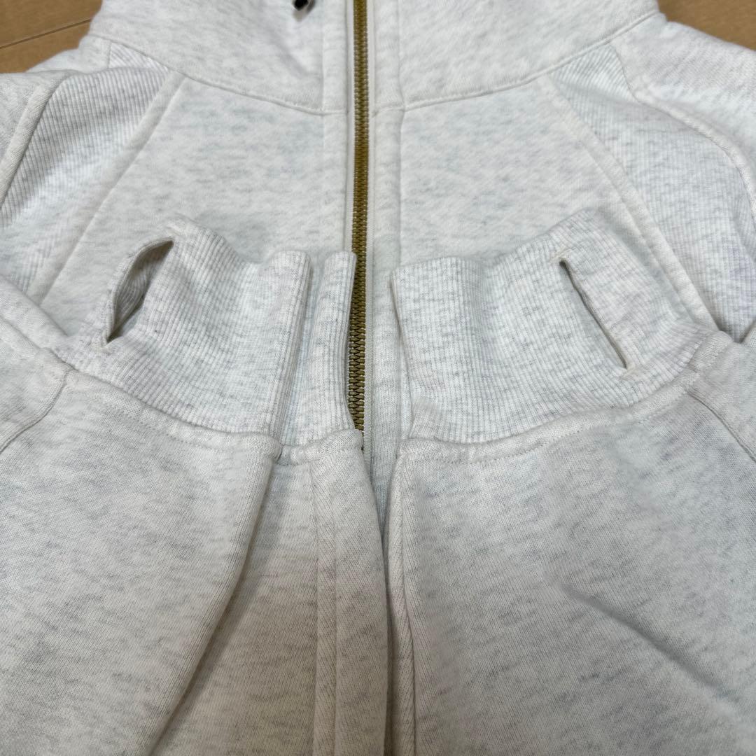 lululemon Scuba オーバーサイズ ファネルネックハーフジップ