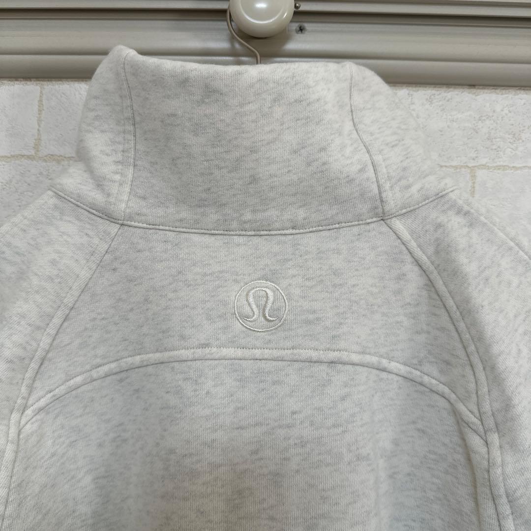 lululemon Scuba オーバーサイズ ファネルネックハーフジップ