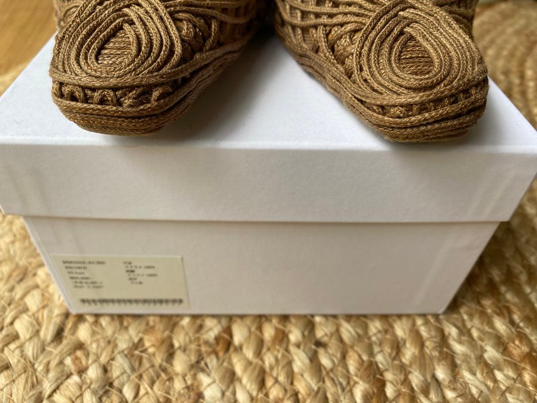 【値下げ】Mame Kurogouchi コード刺繍パンプス 23.5