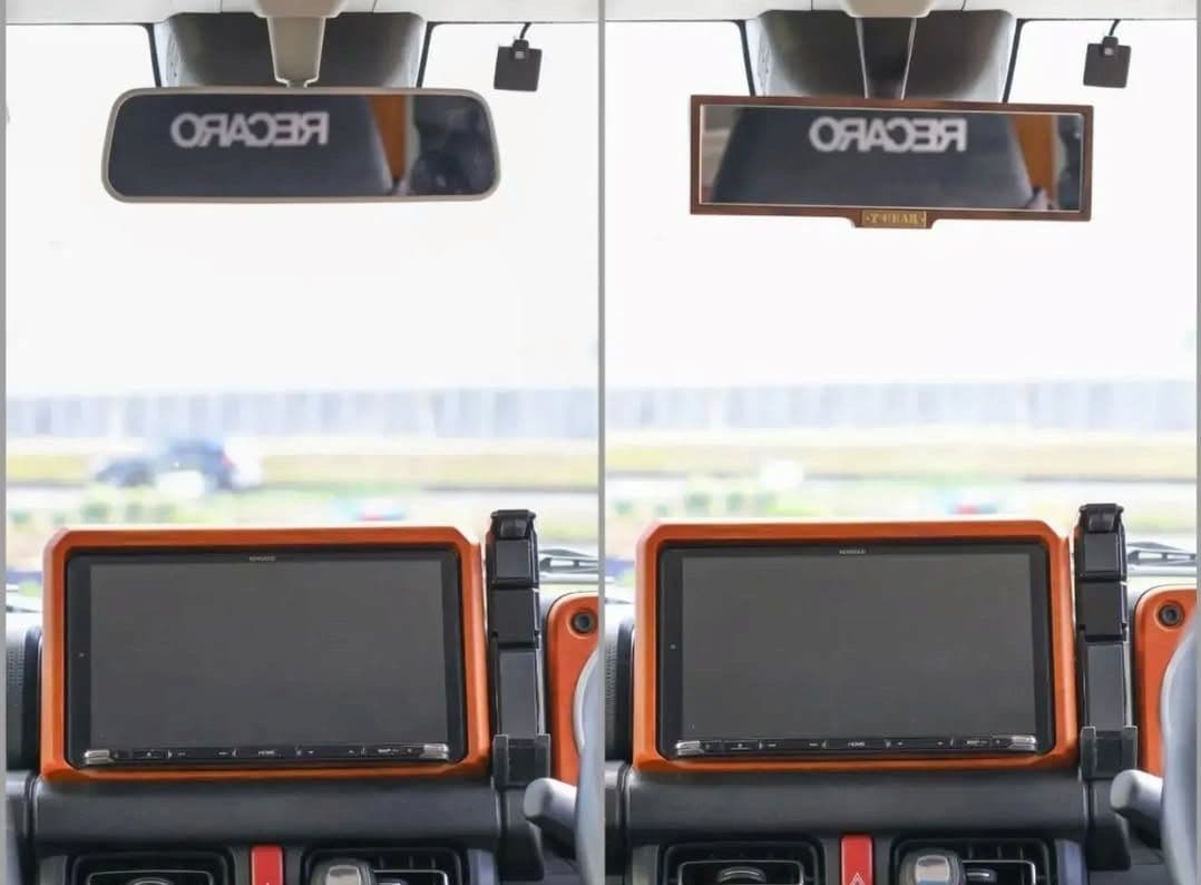 【新品】 ジムニー JB64 JB74 JC74 ウッドミラー 接木仕様