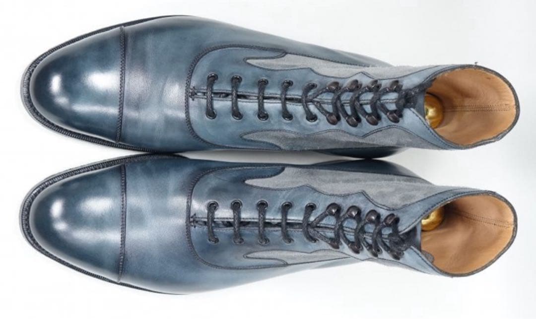 エドワードグリーン　レースアップブーツ　革靴