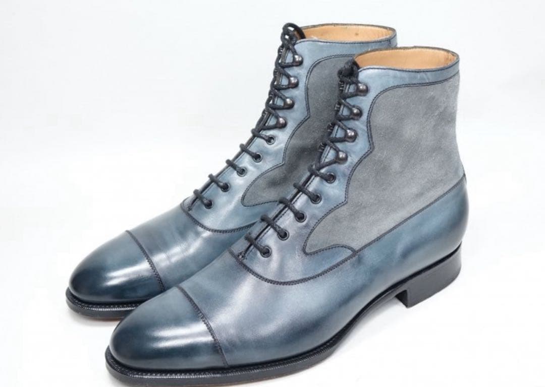 エドワードグリーン　レースアップブーツ　革靴