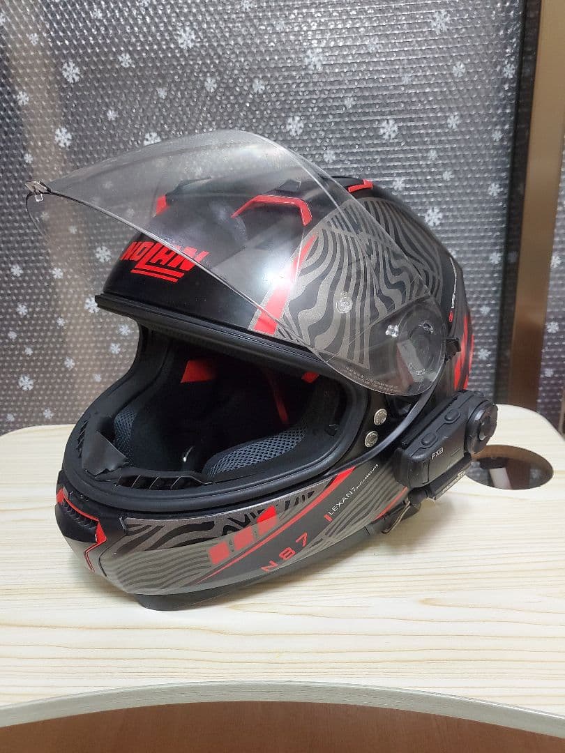 NOLAN N87 フルフェイスヘルメット fx8インカム付き値下げ可能