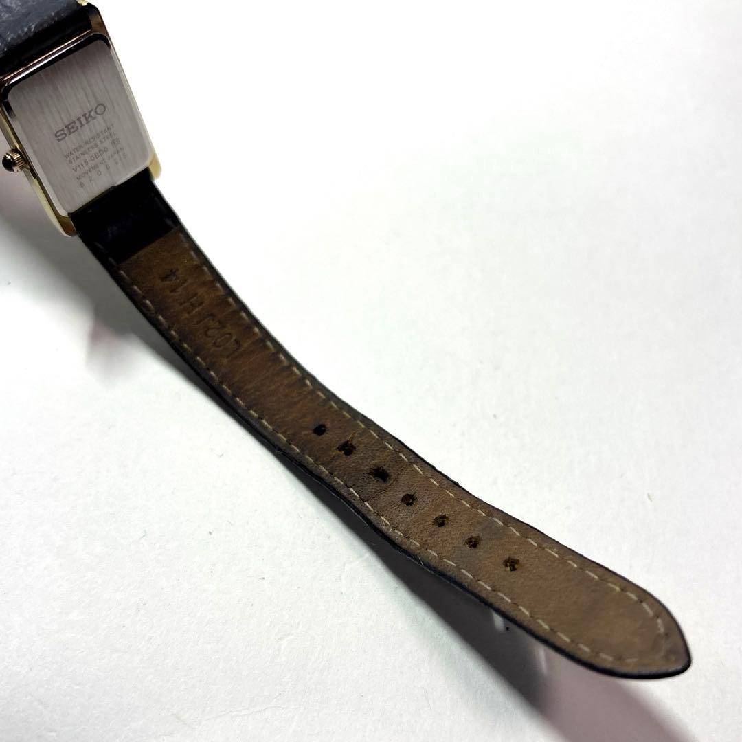 SEIKO セイコー ソーラー レディース腕時計 V115-0BD0
