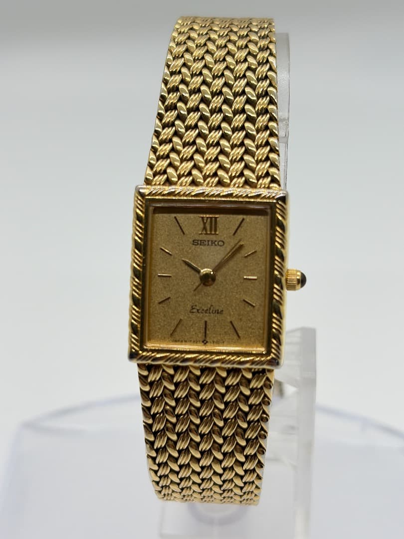 【新品電池】セイコー エクセリーヌ 7321-6050 ヴィンテージ y2k
