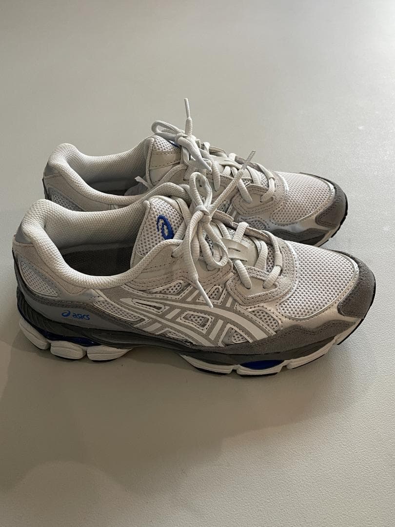 靴 25.0cm asics GEL-NYC GLACIER GREY/GRAVEL