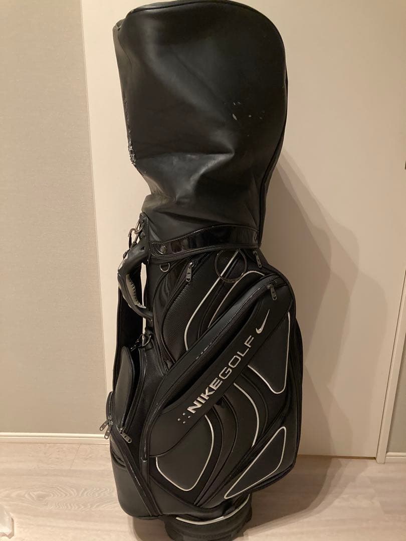 ナイキ ゴルフキャディバッグ nike ブラック 黒