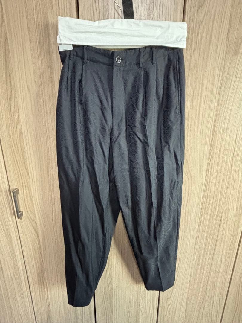 ノノット NONNOTTE フラワー ジャガード トラウザー