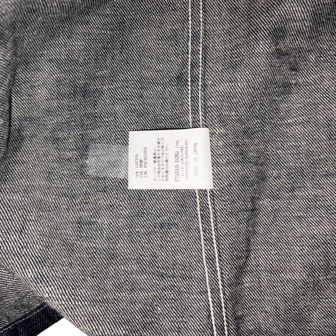 FOB FACTORY ヘンプデニム カバーオール Mサイズ 日本製 美品