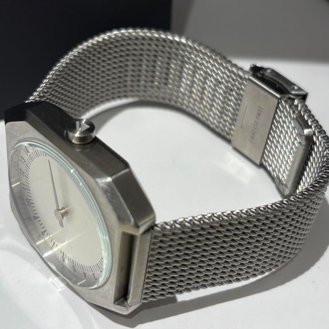 Slow Jo 01 スイス製 オールシルバー 腕時計 レア 美 品 箱付き