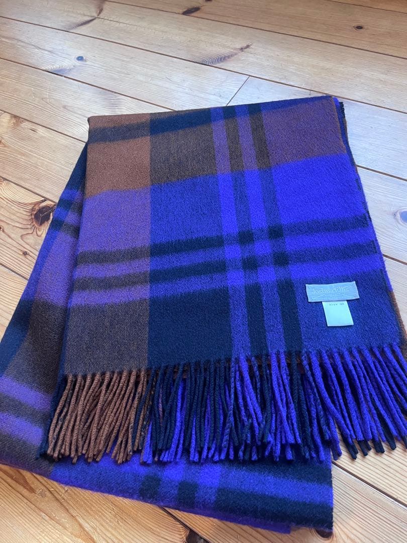 ジョシュアエリス　カシミア　大判ストール