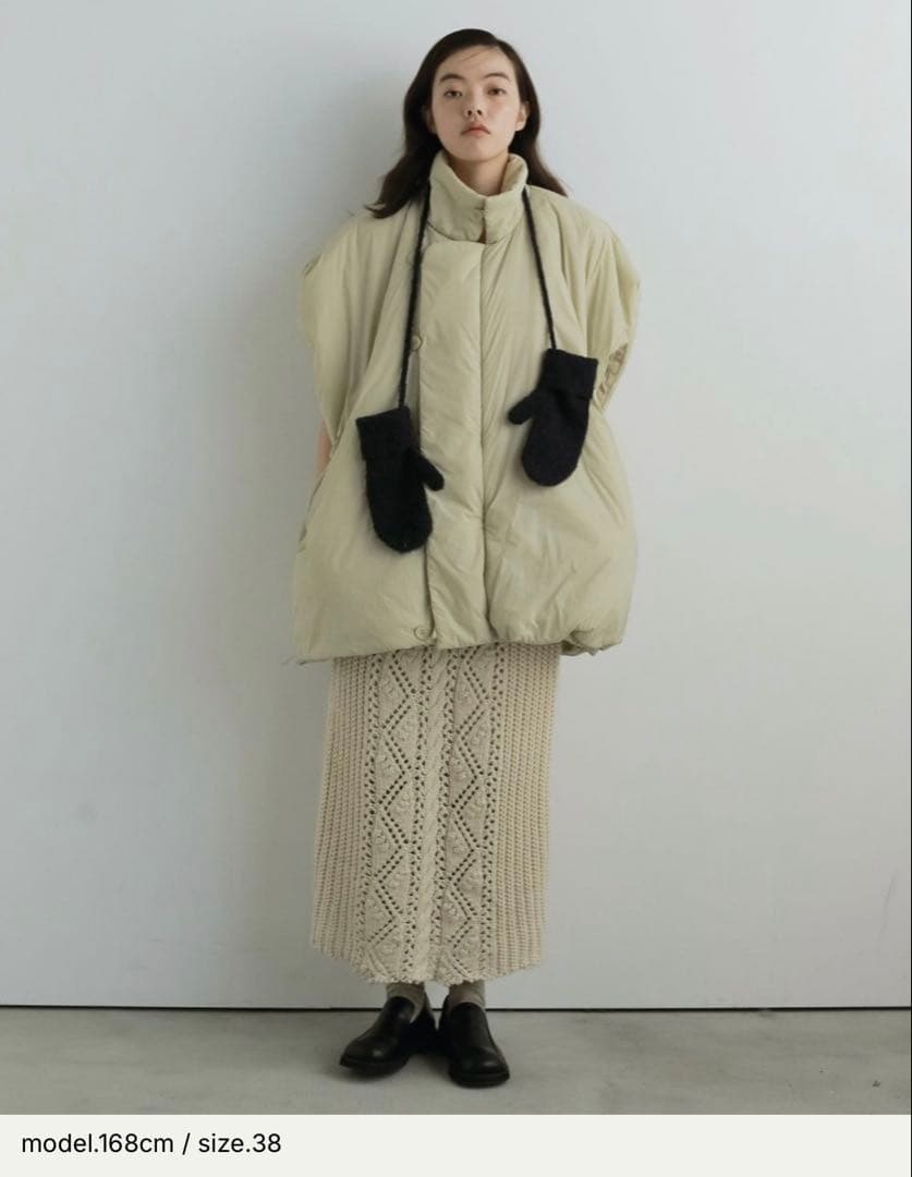 アンヌーク*Volume Over Vest*新品38サイズ