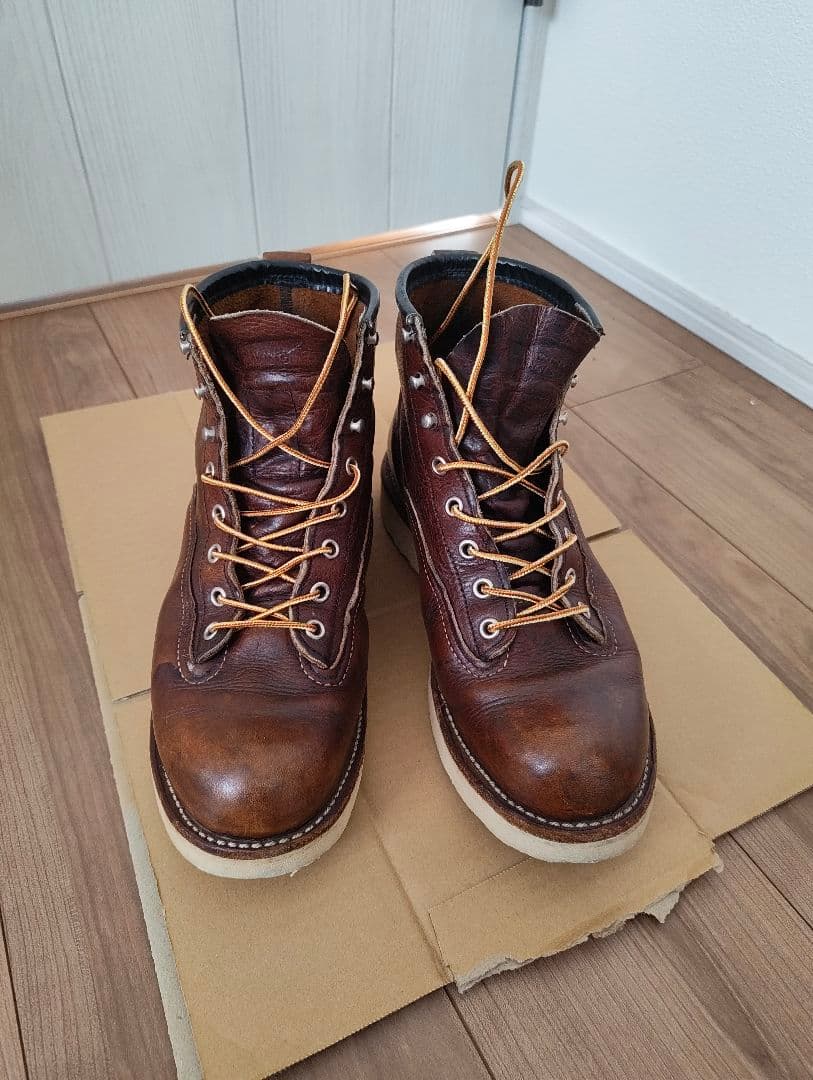 RED WING SHOES ラインマン　2904 27センチ　9D　変え紐等付