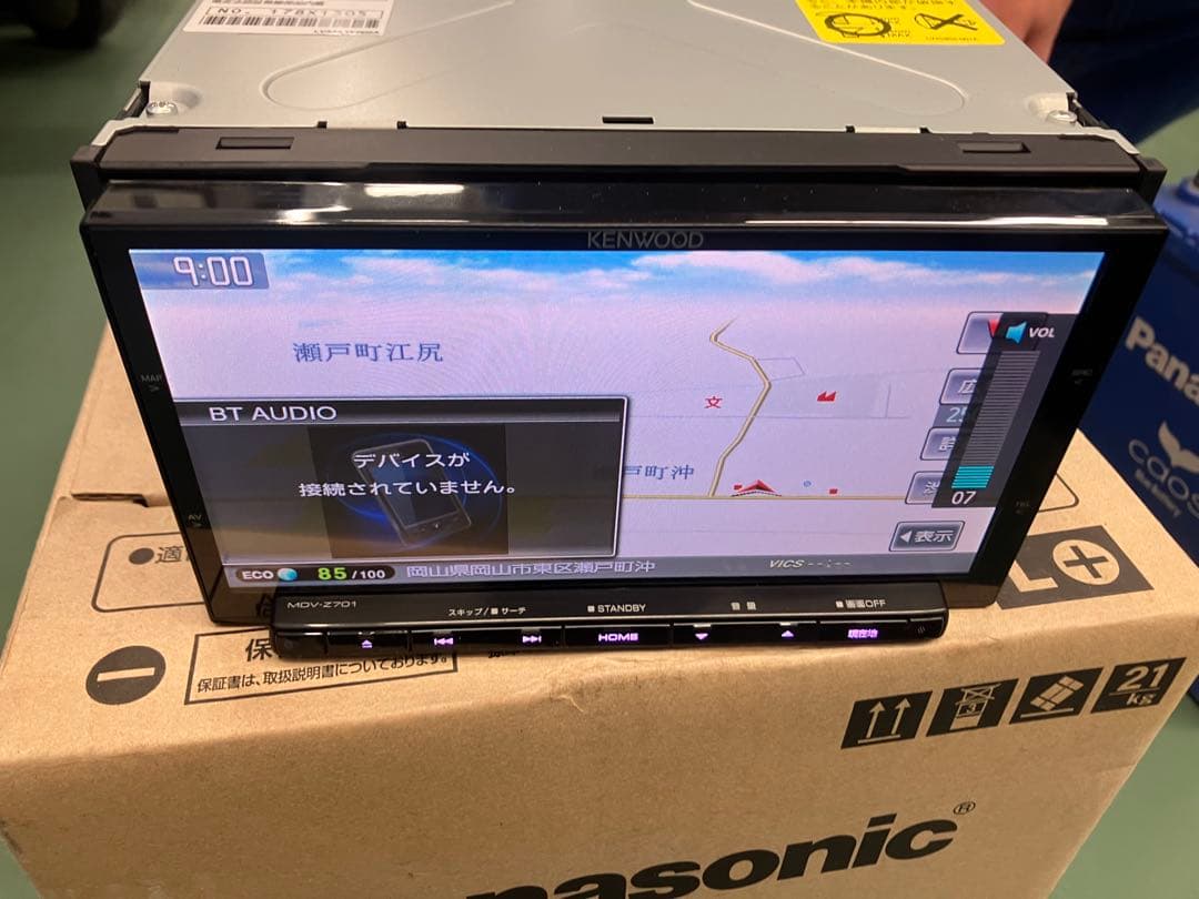 KENWOOD ケンウッド MDV-Z701 カーナビゲーション