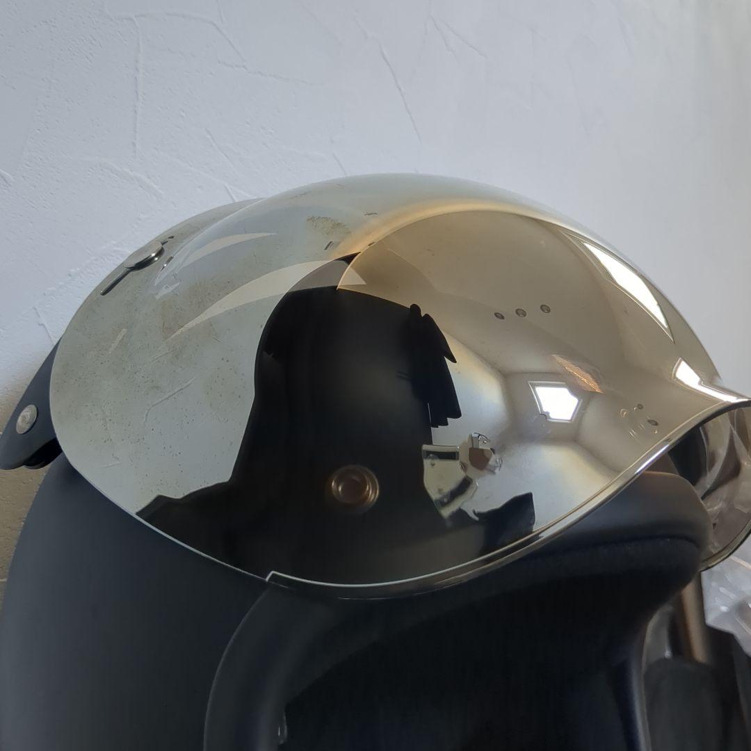 TT＆CO スーパーマグナム　半ツヤブラック(マット) バブルシールド付