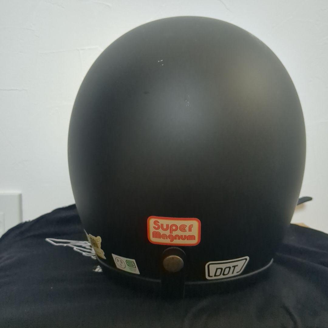 TT＆CO スーパーマグナム　半ツヤブラック(マット) バブルシールド付