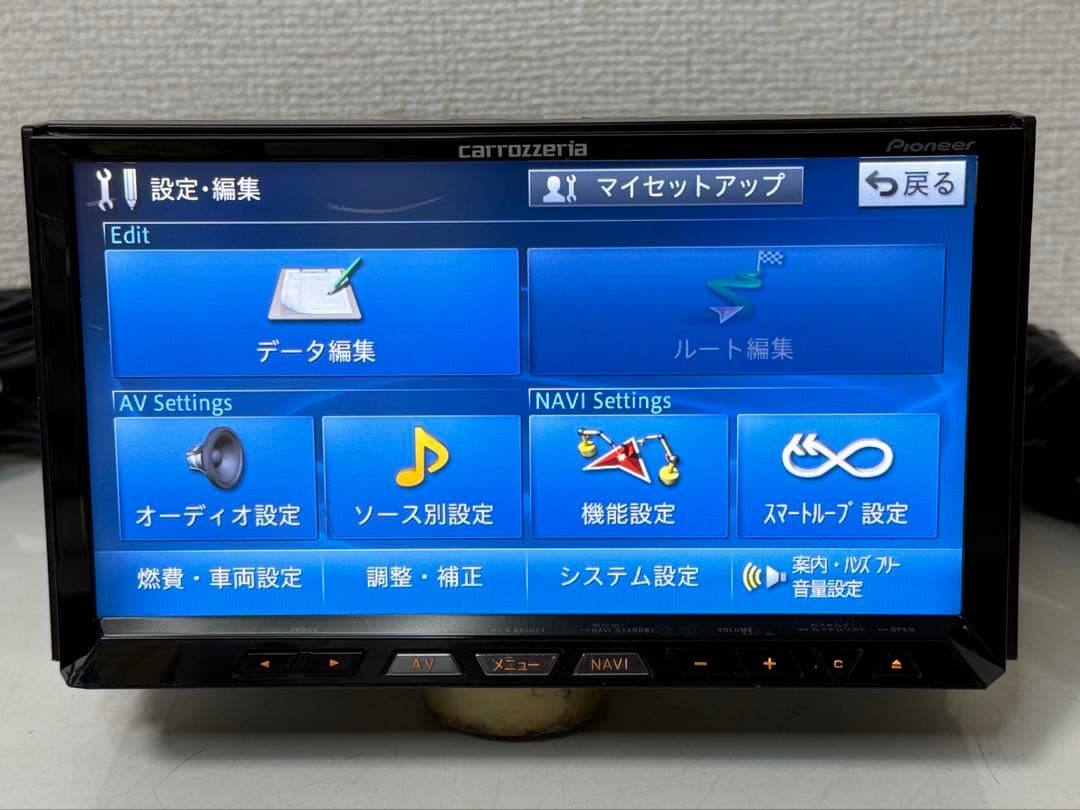 Carrozzeria カロッツェリア AVIC-ZH09 カーナビ2017年