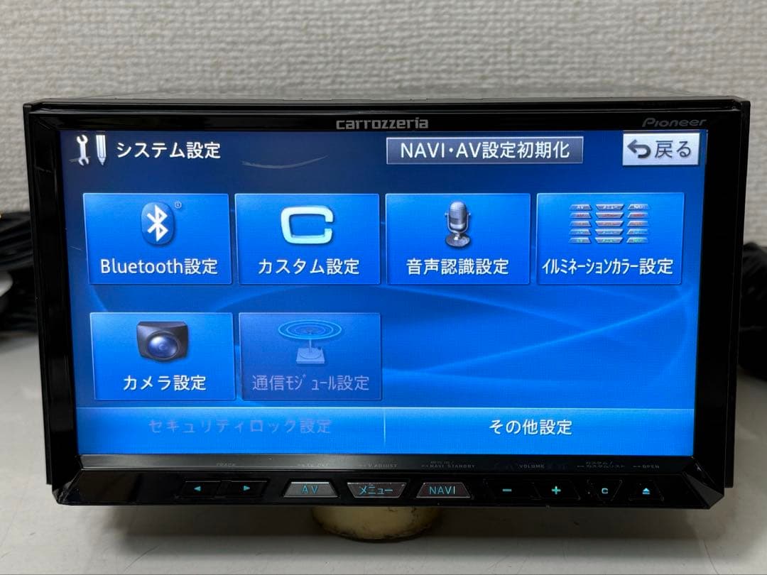 Carrozzeria カロッツェリア AVIC-ZH09 カーナビ2017年