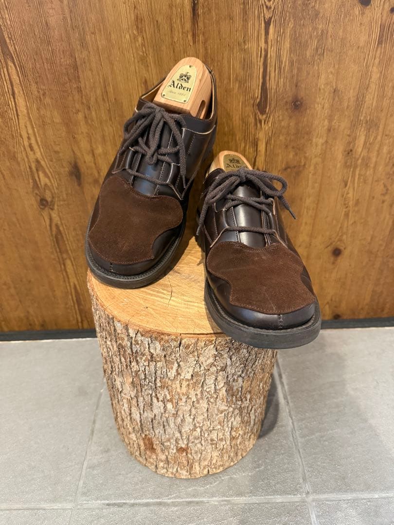 「JOHN MOORE ジョンムーア スエード レザーシューズ 英国製 UK7」