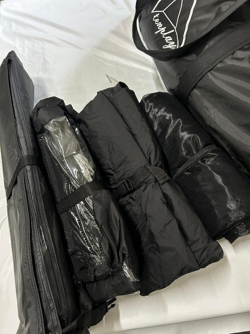 ⑩【訳ありUSED】大型シェルターテント 幅465CM高220CM