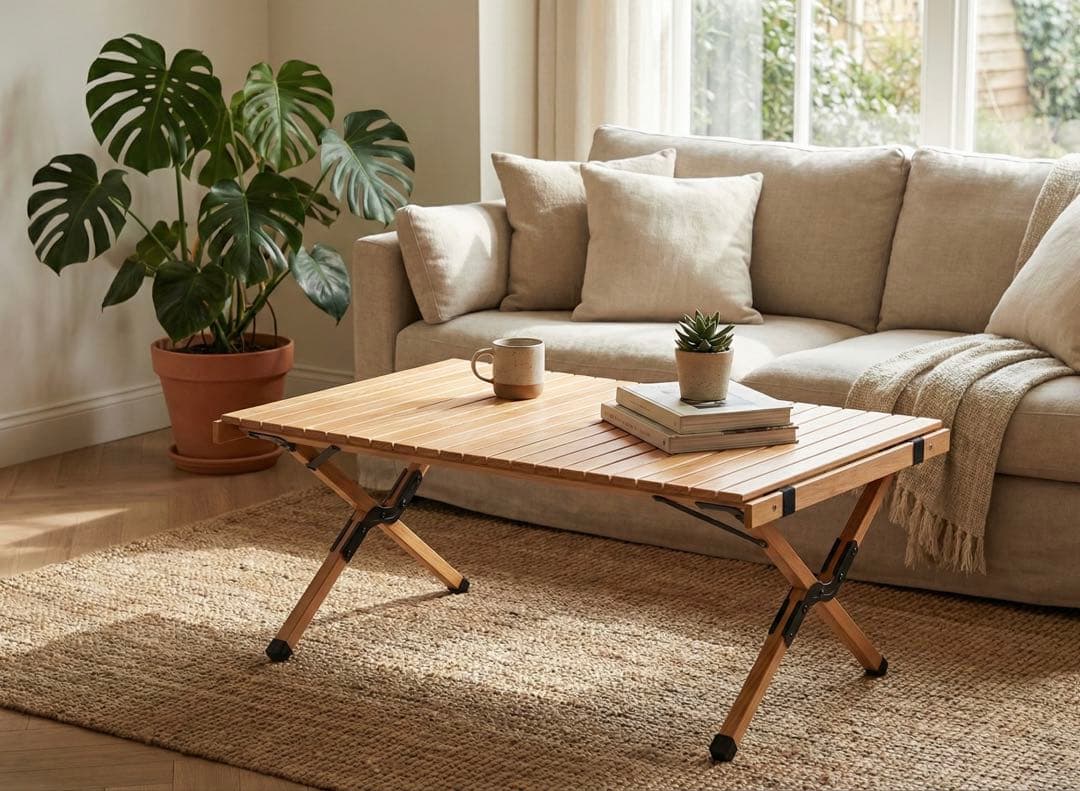 新品！Apero Wood Table LOWタイプ ブラウン 大幅再値引き！